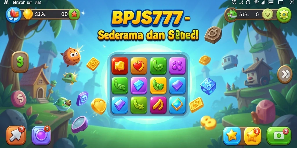Screenshot dari gameplay seru BPJS777 yang penuh warna.