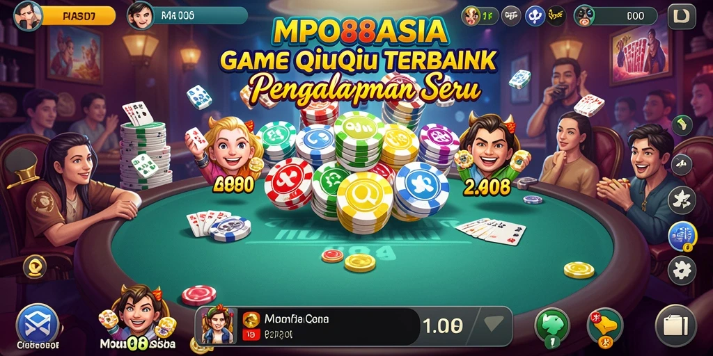 Tangkapan layar gameplay seru di MPO88ASIA QiuQiu.