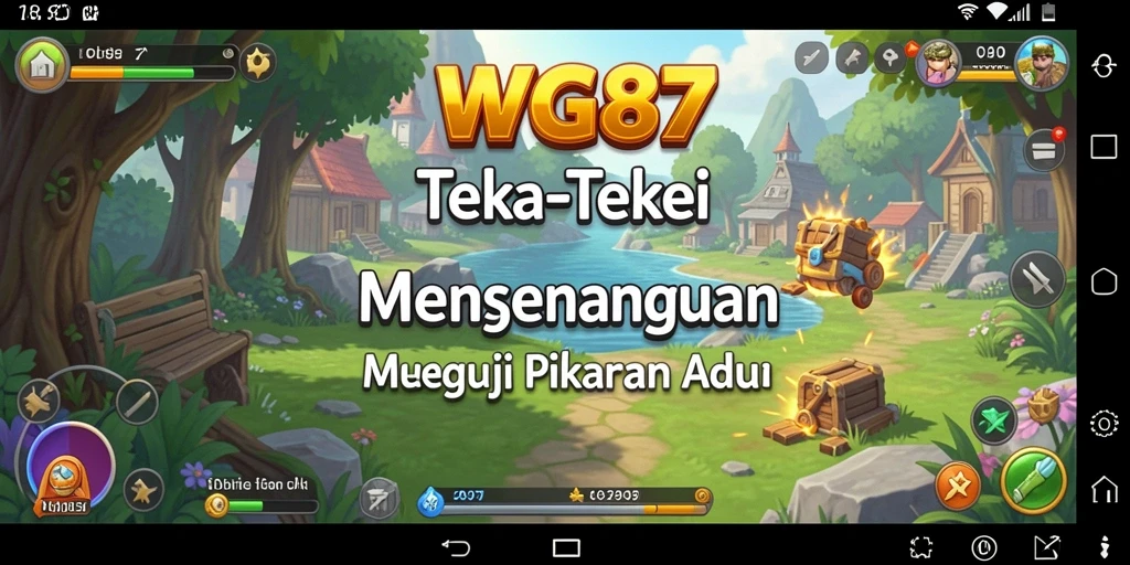 Gameplay menantang di WG87 dengan berbagai teka-teki.